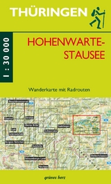 Wanderkarte Hohenwarte-Stausee - 