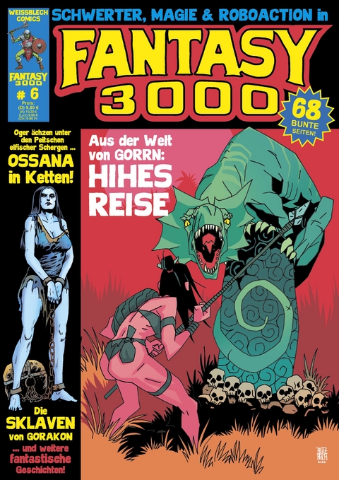 FANTASY 3000 6 - Levin Kurio, Eckart Breitschuh, Michael Musal, Andreas Butzbach