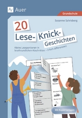 20 Lese-Knickgeschichten - Klasse 1 und 2 - Susanne Salvisberg