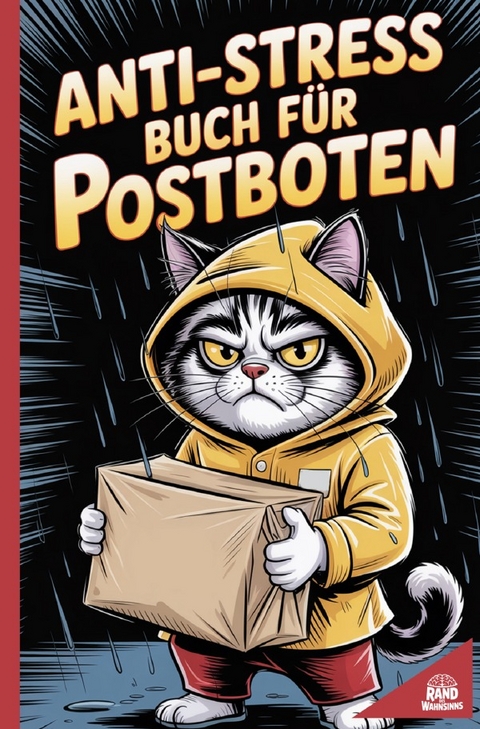 Anti-Stress Buch f&uuml;r Postboten - Rand des Wahnsinns