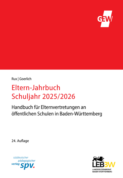 Eltern-Jahrbuch Schuljahr 2025/2026 - Michael Rux, Inge Goerlich