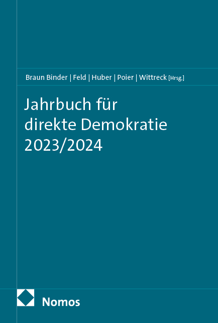 Jahrbuch f&uuml;r direkte Demokratie 2023/2024 - 