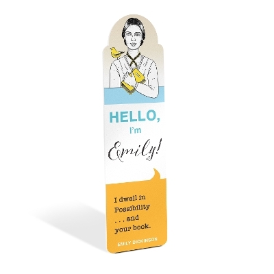 Knock Knock Hello, I&rsquo;m Emily! Literary Bookmark -  Knock Knock