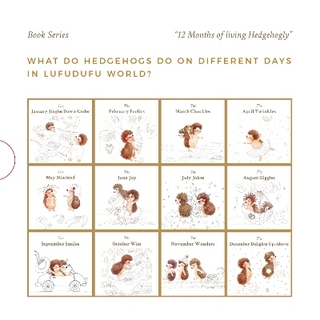 The 12 Months of Living Hedgehogly