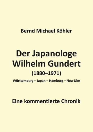 Der Japanologe Wilhelm Gundert