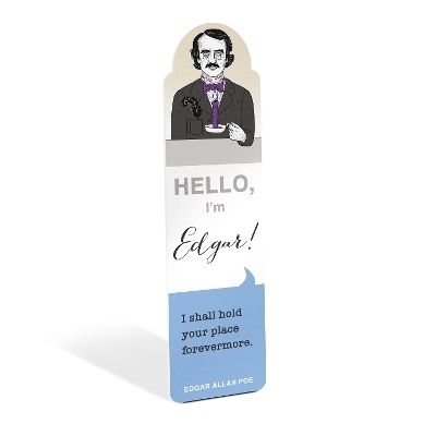 Knock Knock Hello, I&rsquo;m Edgar! Literary Bookmark -  Knock Knock