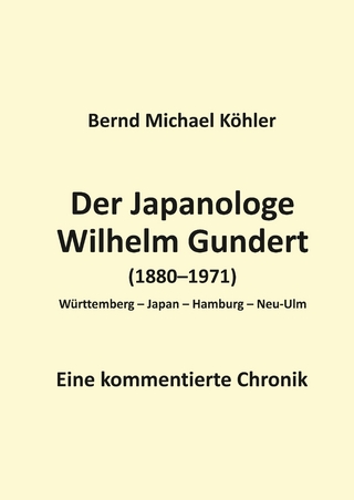 Der Japanologe Wilhelm Gundert