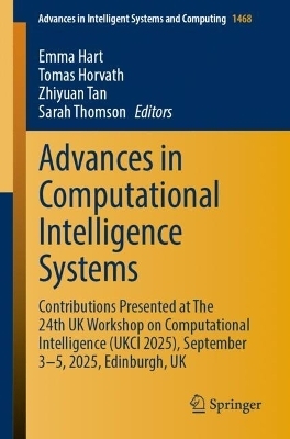 Advances in Computational Intelligence Systems