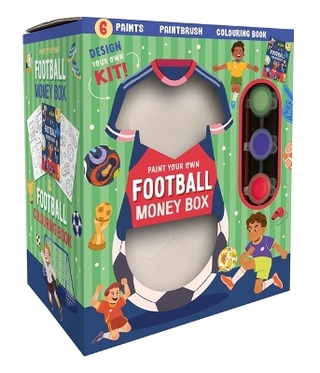 Paint Your Own Football Money Box
