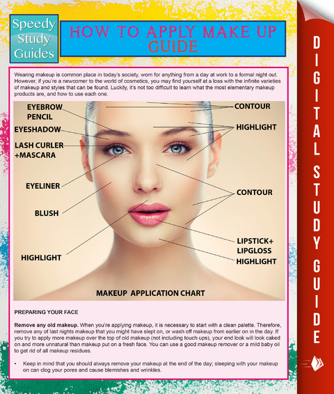 How To Apply Make Up Guide (Speedy Study Guide) -  Speedy Publishing