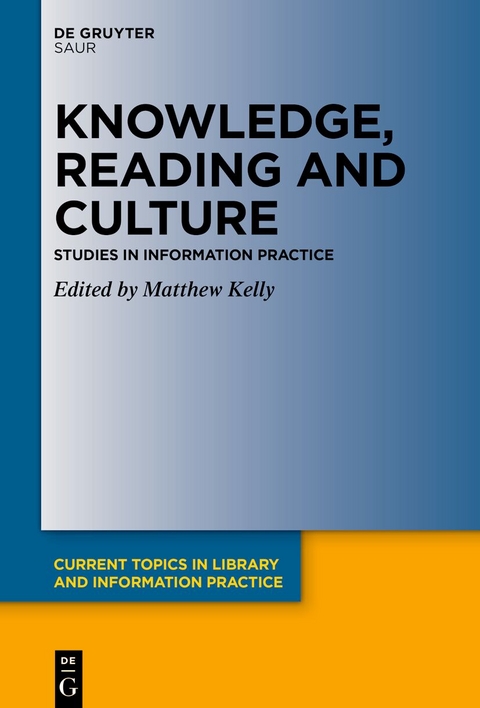 Knowledge, Reading and Culture - 