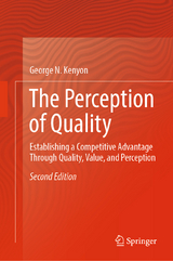The Perception of Quality - Kenyon, George N.