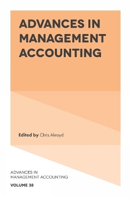 Advances In Management Accounting - 
