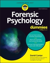 Forensic Psychology For Dummies - Canter, David V.