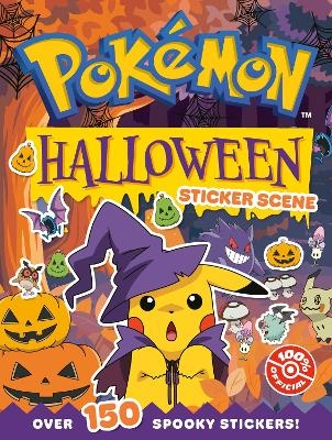 Pokémon Halloween Sticker Scene
