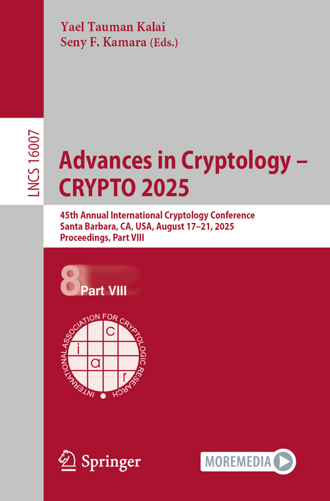 Advances in Cryptology – CRYPTO 2025 - 