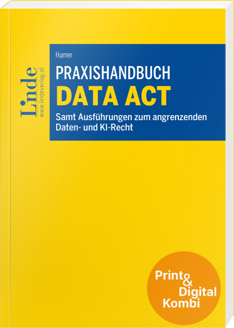 Praxishandbuch Data Act (Kombi Print&digital) - Stefan Humer