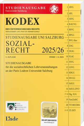 KODEX Studienausgabe Sozialrecht Salzburg 2025/26