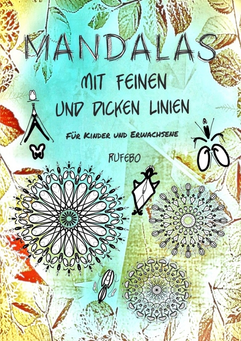 Mandalas mit feinen und dicken Linien - Rufebo *