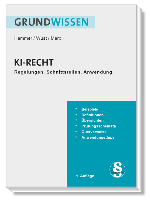 Grundwissen KI-Recht - Karl-Edmund Hemmer, Achim W&uuml;st, Oliver Merx