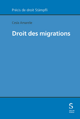 Droit des migrations - Cesla Amarelle