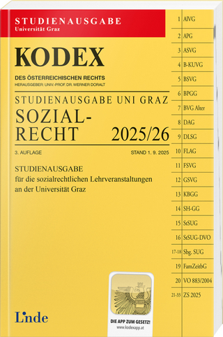 KODEX Studienausgabe Sozialrecht Graz 2025/26