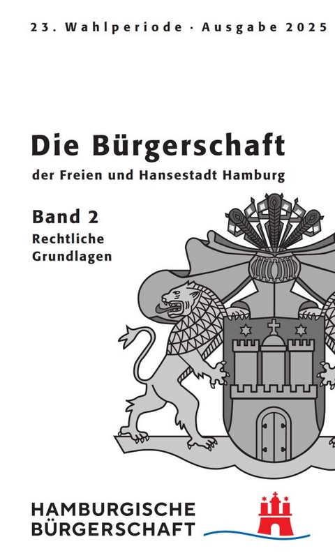 Hamburgische B&uuml;rgerschaft 23. Wahlperiode