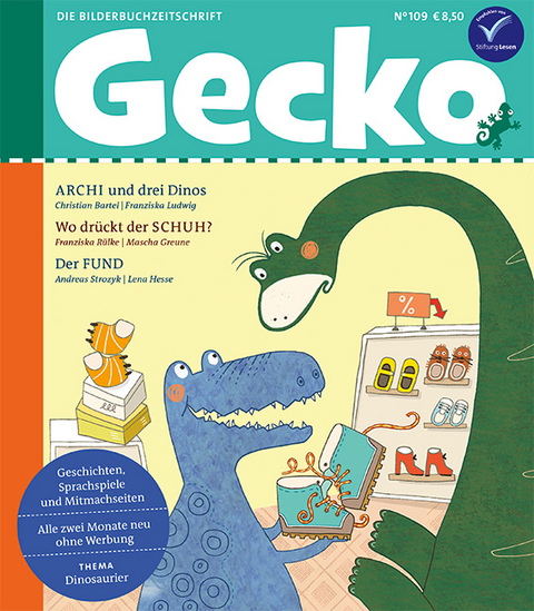 Gecko Kinderzeitschrift Band 109 - Christian Bartel, Franziska Rülke, Andreas Strozyk, Ina Nefzer, Arne Rautenberg, Bettina Bexte, Anke Elbel