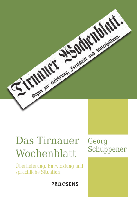 Das Tirnauer Wochenblatt - Georg Schuppener
