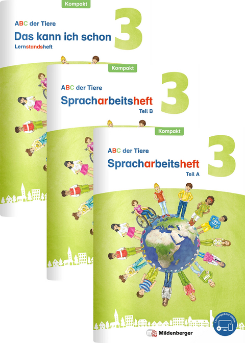 ABC der Tiere 3 Neubearbeitung &ndash; Spracharbeitsheft Kompakt - Sabine Stehr, Stefanie Alender, Sabrina Willwersch, Kerstin Mrowka-Nienstedt, Mareike Hahn