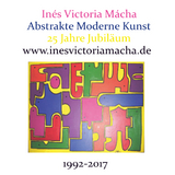 In&eacute;s Victoria M&aacute;cha Abstrakte Moderne Kunst - In&eacute;s M&aacute;cha