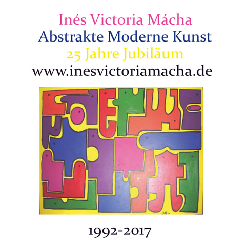 In&eacute;s Victoria M&aacute;cha Abstrakte Moderne Kunst - In&eacute;s M&aacute;cha