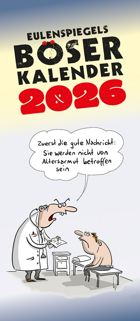 Eulenspiegels B&ouml;ser Kalender 2026 (VPE 5 Exemplare)