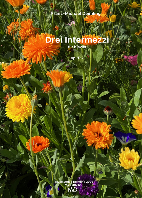 Drei Intermezzi f&uuml;r Klavier - 