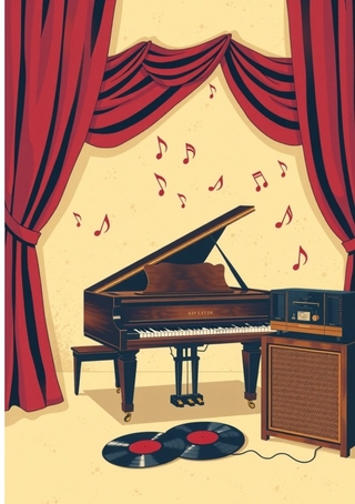 Notenheft Piano: DIN A5 Notenlinienheft | 100 Seiten mit 12 Notenzeilen / Systeme pro Blatt | Papier 90g/m² | Musikheft mit Notenlinien