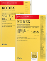 KODEX-Paket Studienausgabe Arbeits- und Sozialrecht Graz 2025/26 - Doralt, Werner