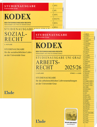 KODEX-Paket Studienausgabe Arbeits- und Sozialrecht Graz 2025/26