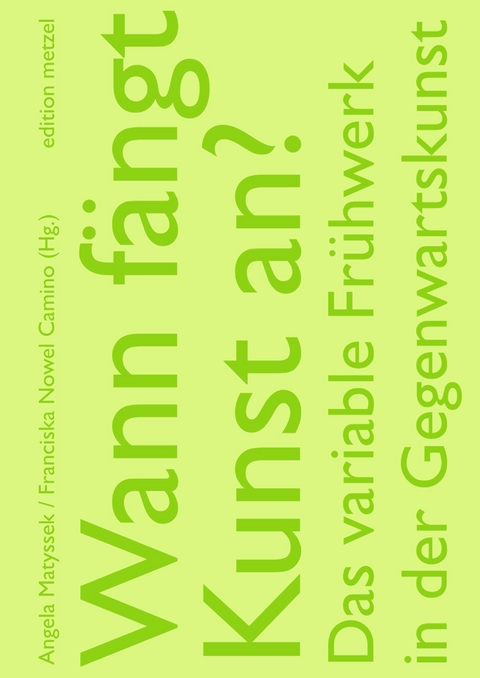 Wann f&auml;ngt Kunst an? - 