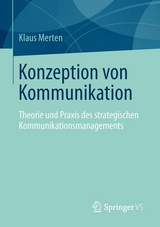 Konzeption von Kommunikation - Klaus Merten