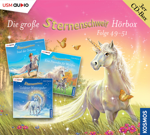 Die gro&szlig;e Sternenschweif H&ouml;rbox Folgen 49-51 (3 Audio CDs) - Linda Chapman