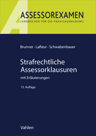 Strafrechtliche Assessorklausuren