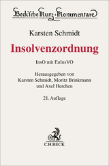 Insolvenzordnung - Schmidt, Karsten; Herchen, Axel