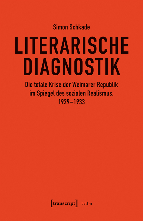 Literarische Diagnostik - Simon Schkade