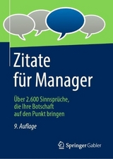 Zitate für Manager - Springer Fachmedien Wiesbaden GmbH