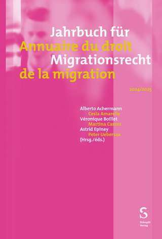 Jahrbuch für Migrationsrecht 2024/2025 - Annuaire du droit de la migration 2024/2025