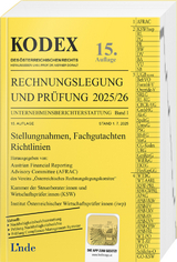 KODEX Rechnungslegung und Prüfung 2025/26 - Gedlicka, Werner; Knotek, Markus; Bakel-Auer, Katharina van; Doralt, Werner