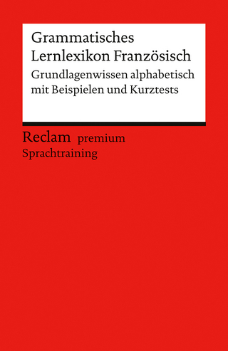 Grammatisches Lernlexikon Französisch