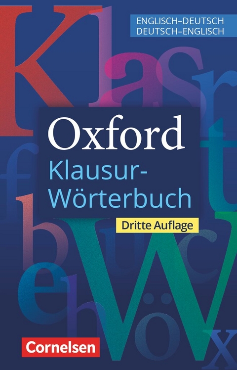 Oxford Klausur-W&ouml;rterbuch - Ausgabe 2025 - B1-C1