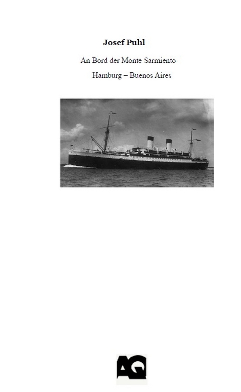 An Bord der Monte Sarmiento - Josef Puhl