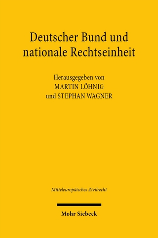 Deutscher Bund und nationale Rechtseinheit